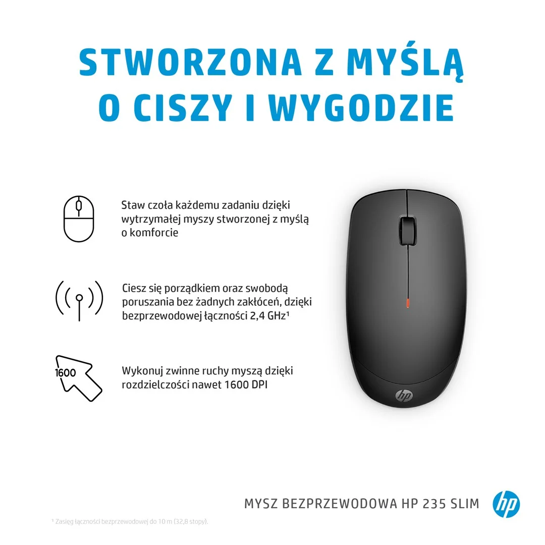 HP 235 Slim Wireless Mouse - Image 5