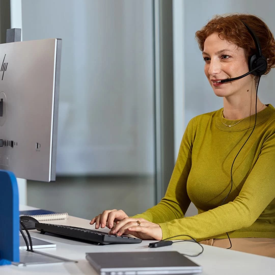 HP Poly Mission 415 Monaural USB Wired Headset - Image 3