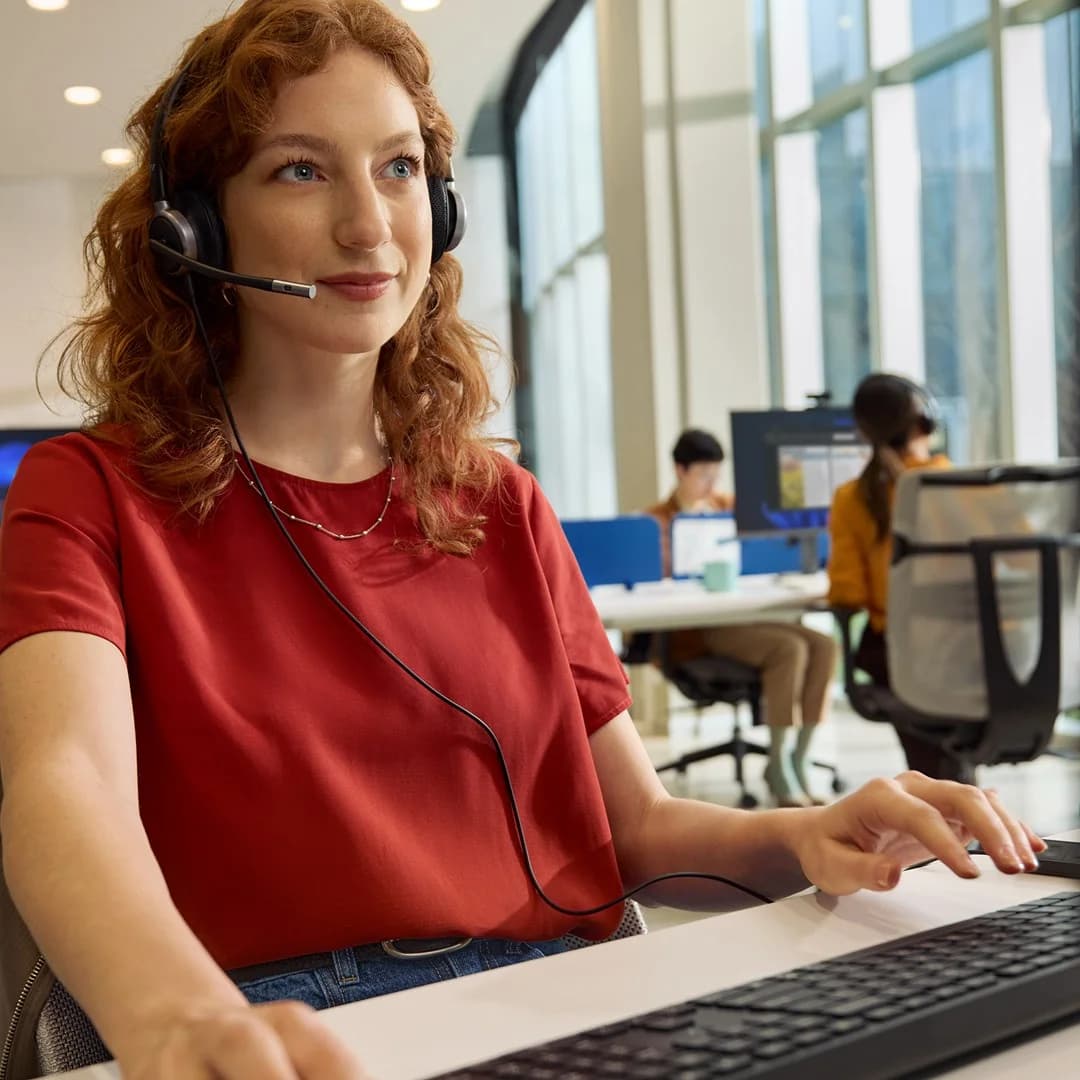 HP Poly Mission 625 Stereo USB Wired Headset - Image 6