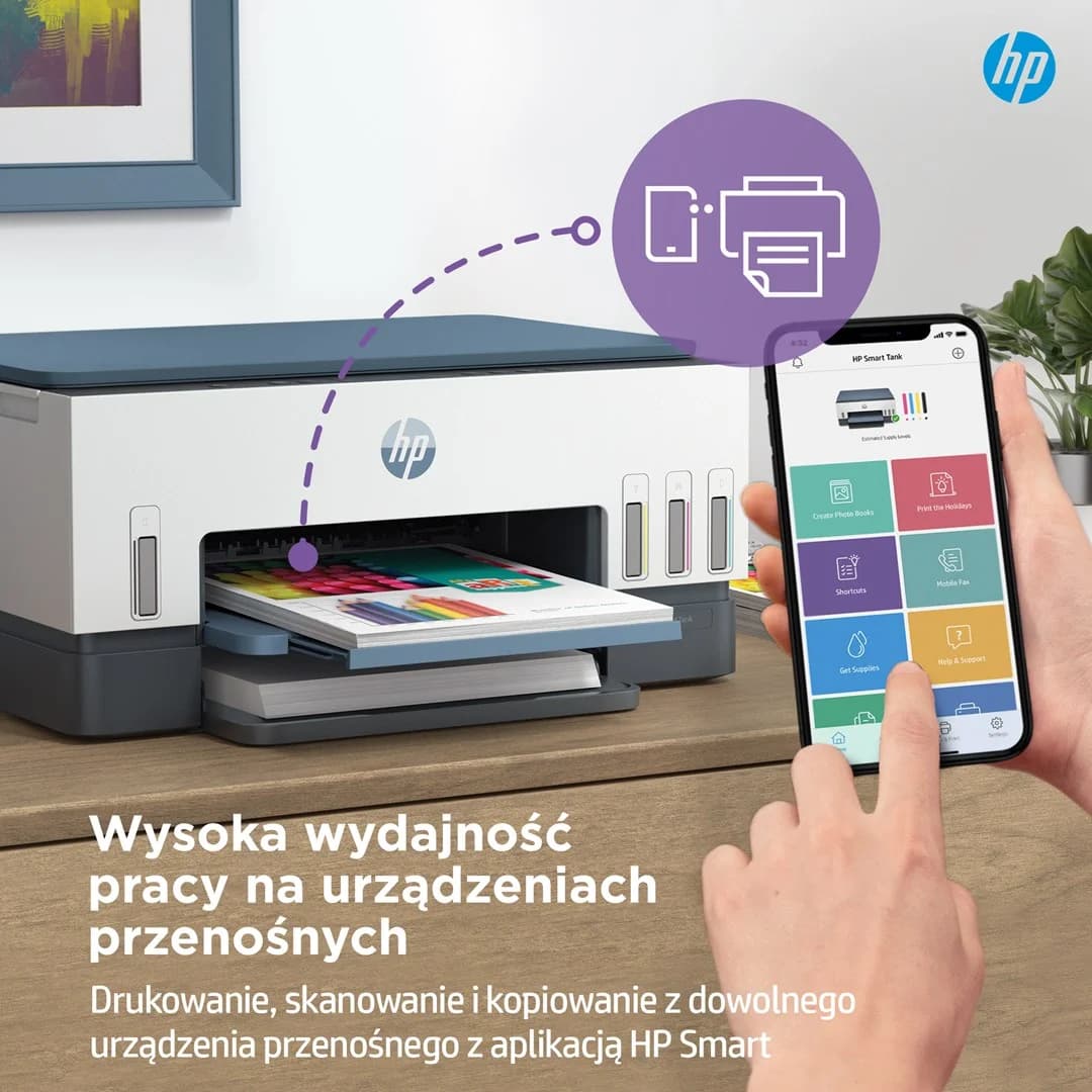 HP Smart Tank 675 All-in-One Thermal inkjet A4 4800 x 1200 DPI 12 ppm Wi-Fi - Image 7