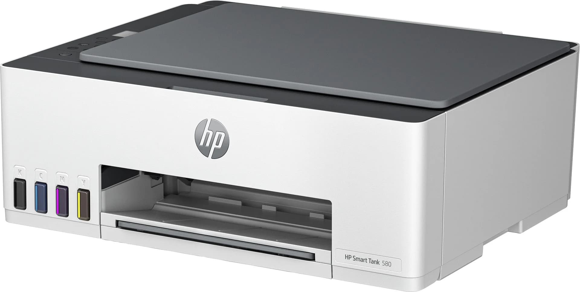 HP Smart Tank 580 All-in-One Printer, Home and home office, Print, copy, scan, Wireless; High-volume printer tank; Print from phone or tablet; Scan to PDF - Image 4