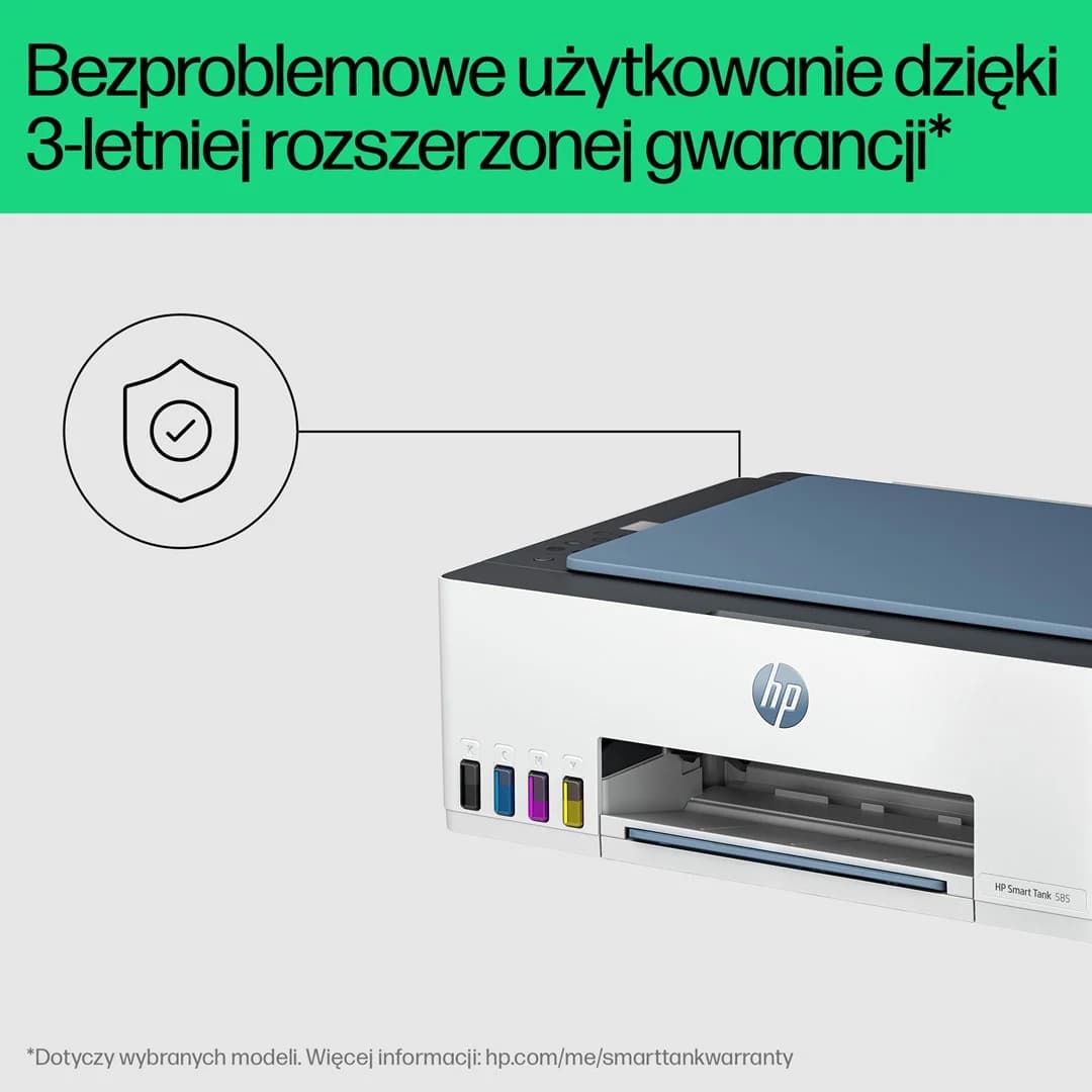 HP Smart Tank 585 All-in-One Printer, Home and home office, Print, copy, scan, Wireless; High-volume printer tank; Print from phone or tablet; Scan to PDF - Image 15