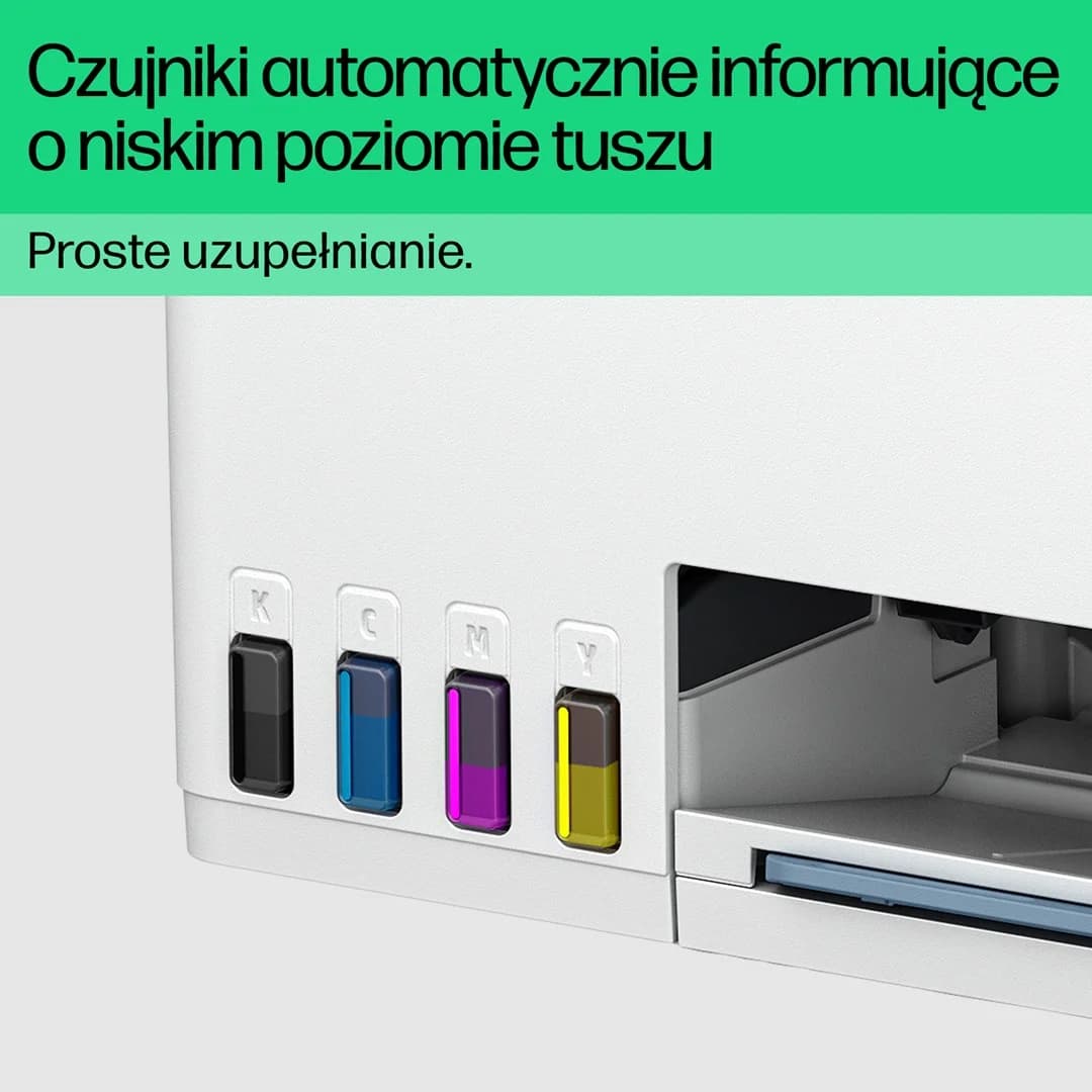 HP Smart Tank 585 All-in-One Printer, Home and home office, Print, copy, scan, Wireless; High-volume printer tank; Print from phone or tablet; Scan to PDF - Image 9