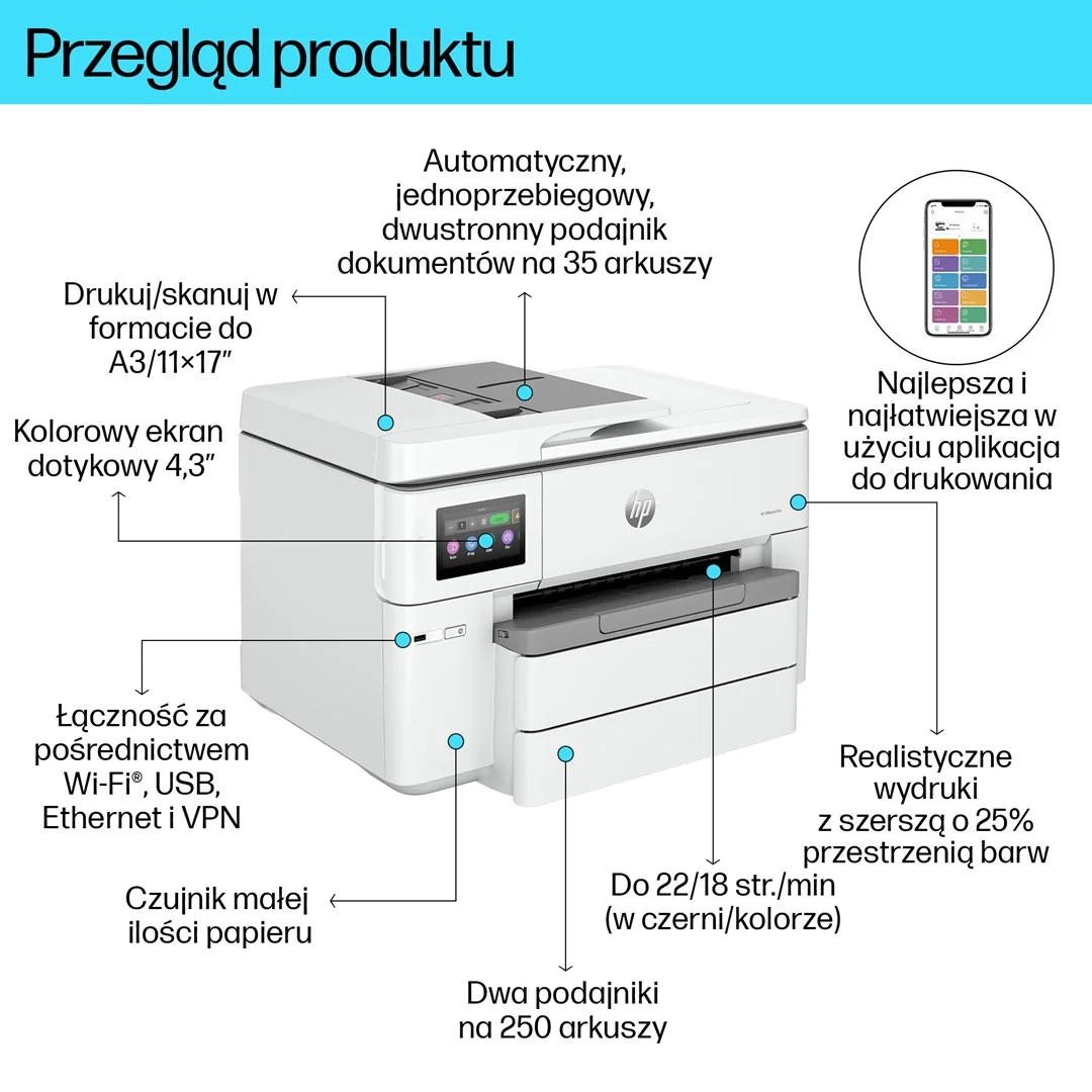 HP OfficeJet Pro 9730e multifunction machine - Image 14