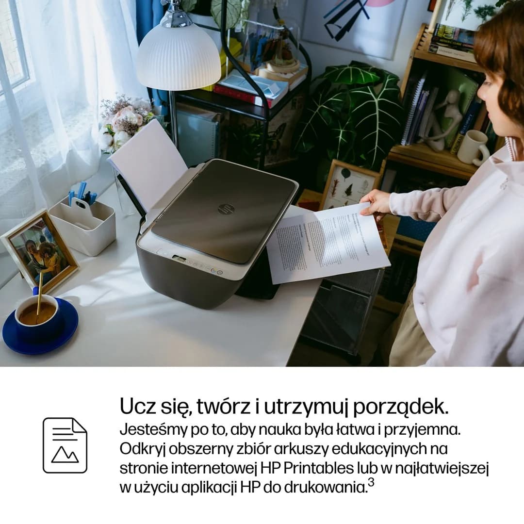 HP DeskJet 2910 Wireless All-in-One Color Printer - Image 3