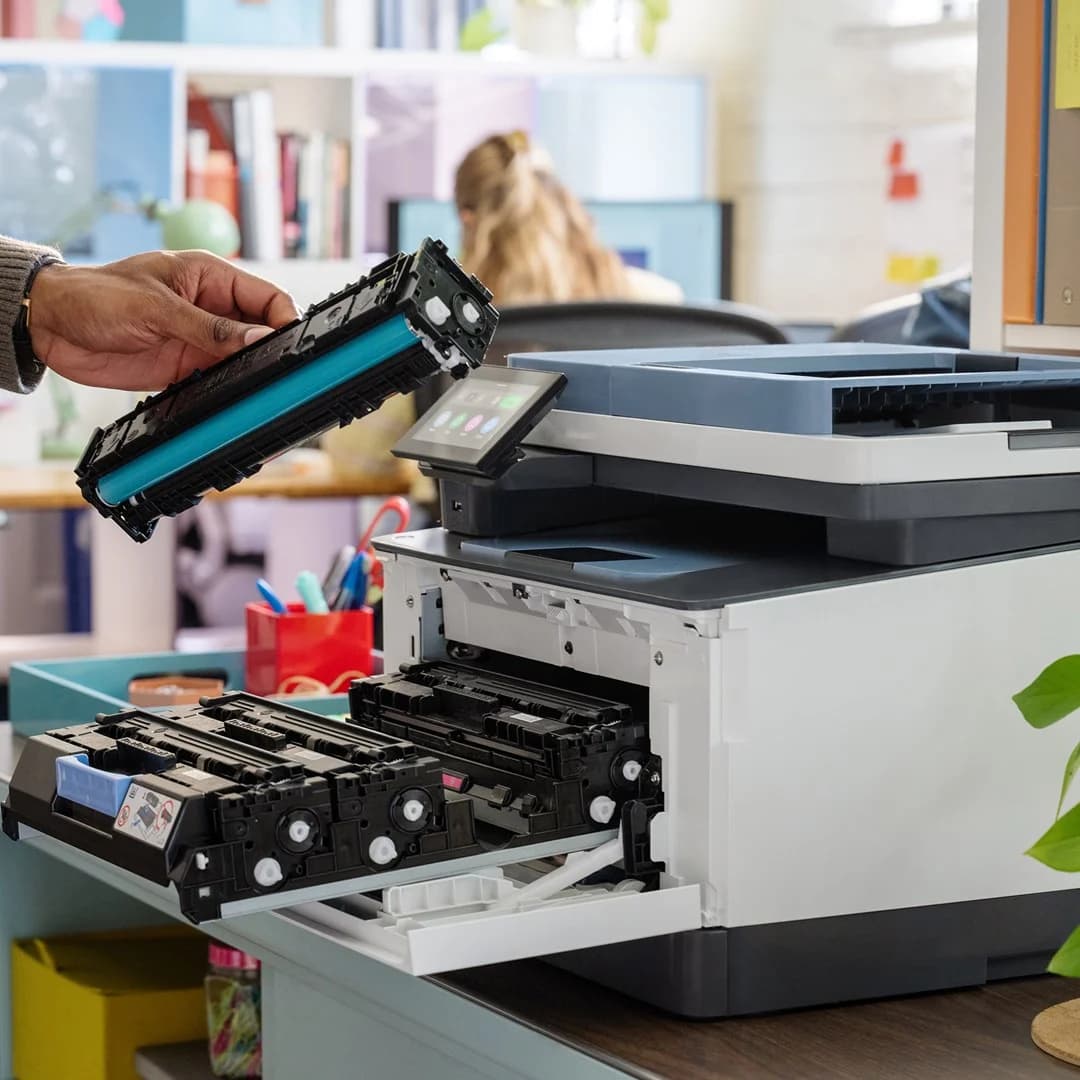 HP LaserJet Pro 3302sdw Wireless Multifunction Color Printer, Copier, Scanner; Duplex - Image 9