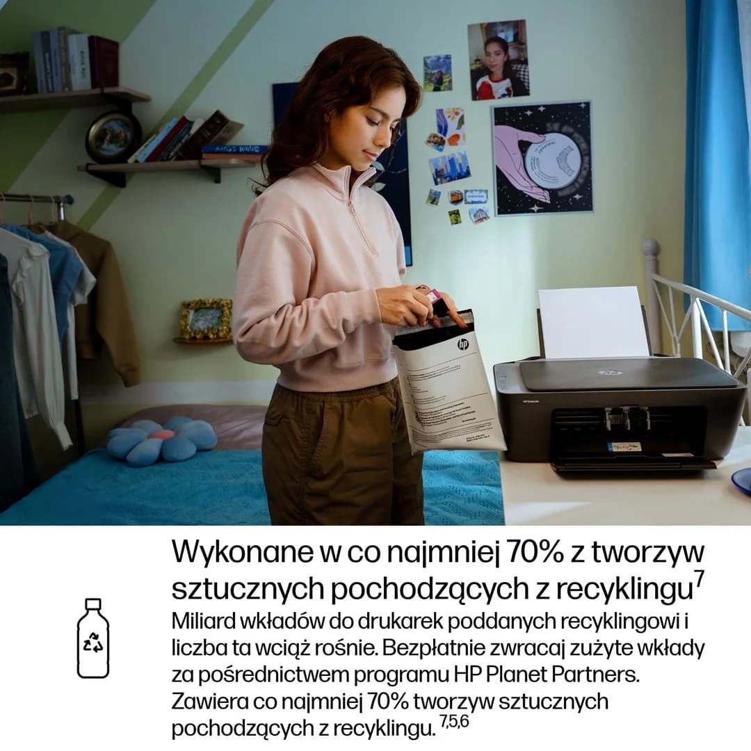HP DeskJet 2921 Wireless All-in-One Color Printer - Image 14