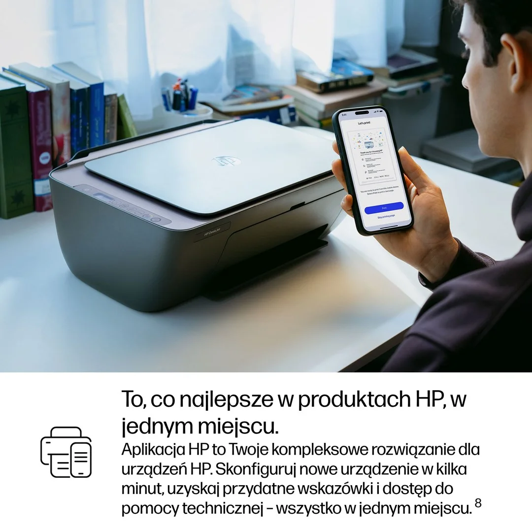 HP DeskJet 2921 Wireless All-in-One Color Printer - Image 17