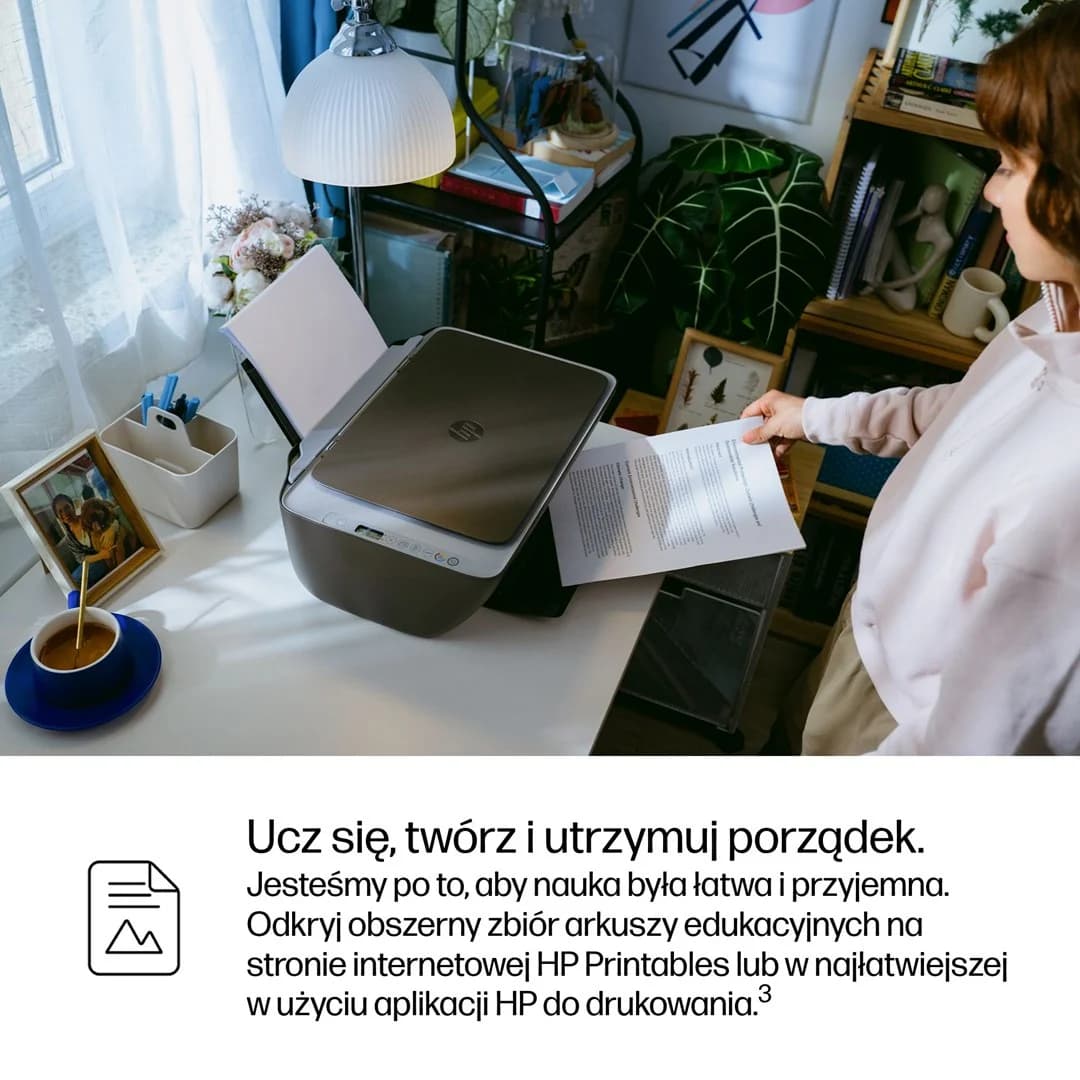 HP DeskJet 2921 Wireless All-in-One Color Printer - Image 7