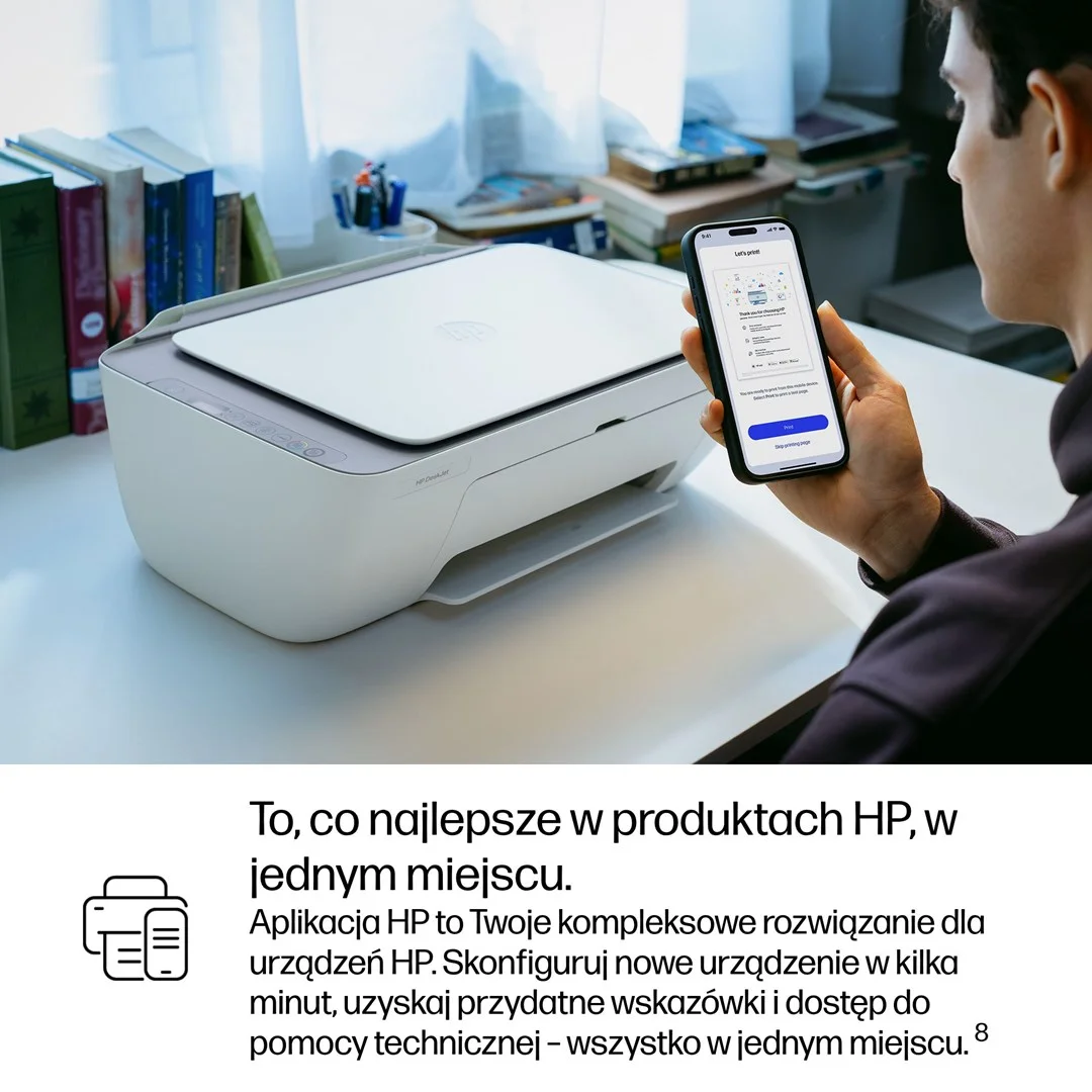 HP DeskJet 2922 Wireless All-in-One Color Printer - Image 8
