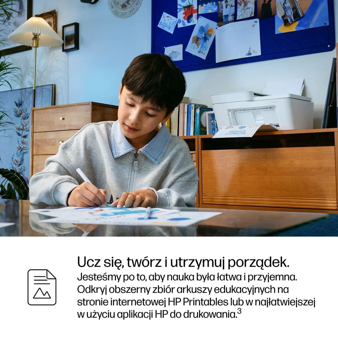 HP DeskJet 4322 Wireless All-in-One Color Printer - Image 5