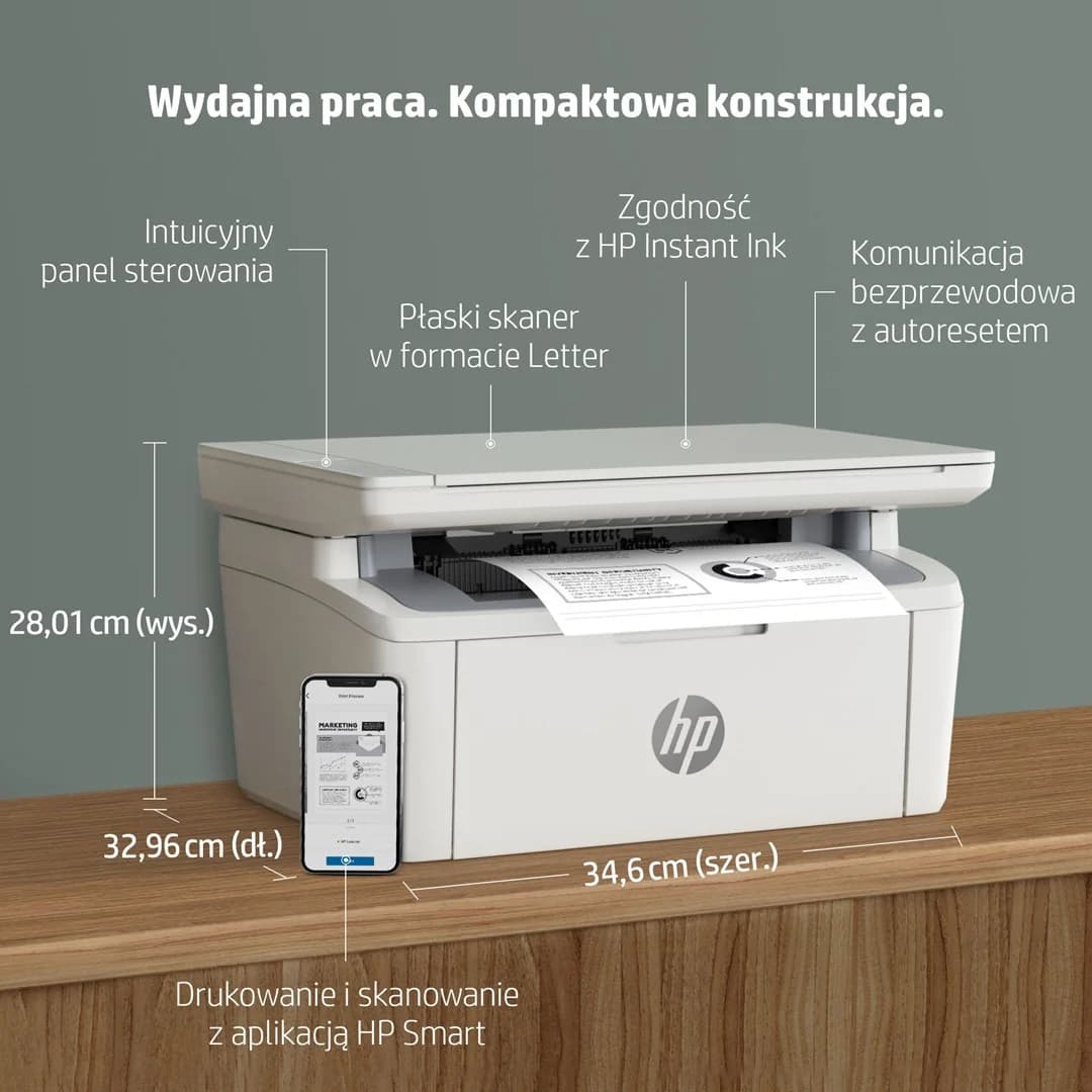 HP LaserJet MFP M140w Printer - Image 6