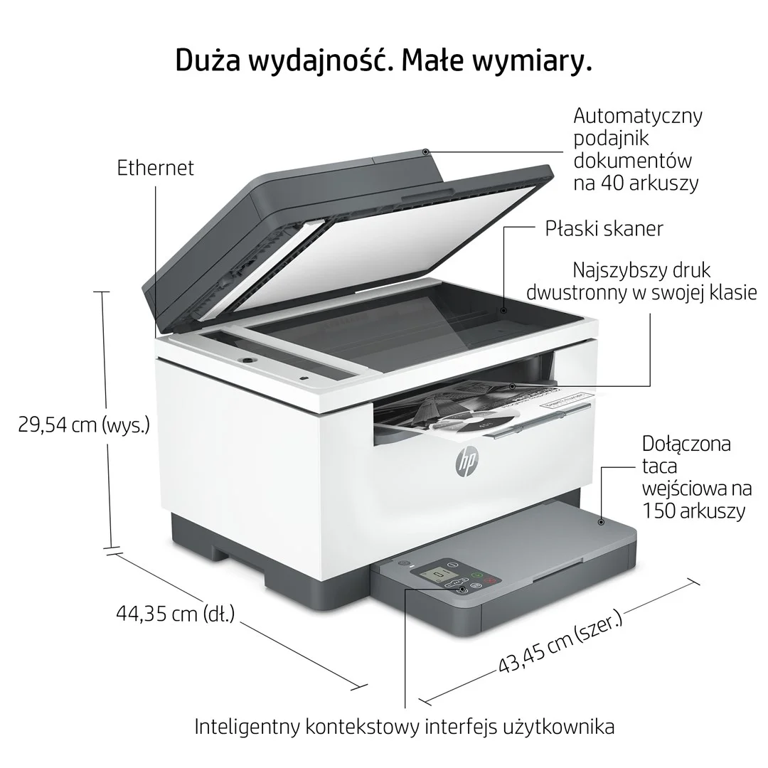 HP LaserJet MFP M234sdn Printer, Black and white, Printer for Small office, Print, copy, scan, Scan to email; Scan to PDF; Compact Size; Energy Efficient; Fast 2 sided printing; 40-sheet ADF - Image 12