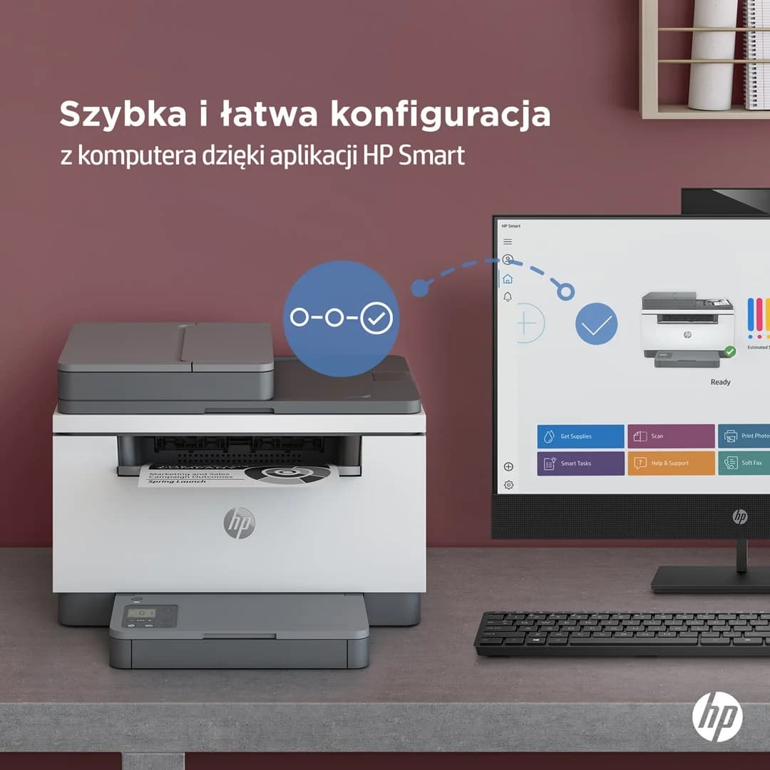 HP LaserJet MFP M234sdn Printer, Black and white, Printer for Small office, Print, copy, scan, Scan to email; Scan to PDF; Compact Size; Energy Efficient; Fast 2 sided printing; 40-sheet ADF - Image 8