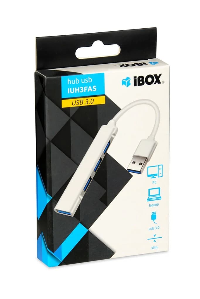 iBOX USB HUB 1x USB 3.0 + 3x USB 2.0 - Image 3
