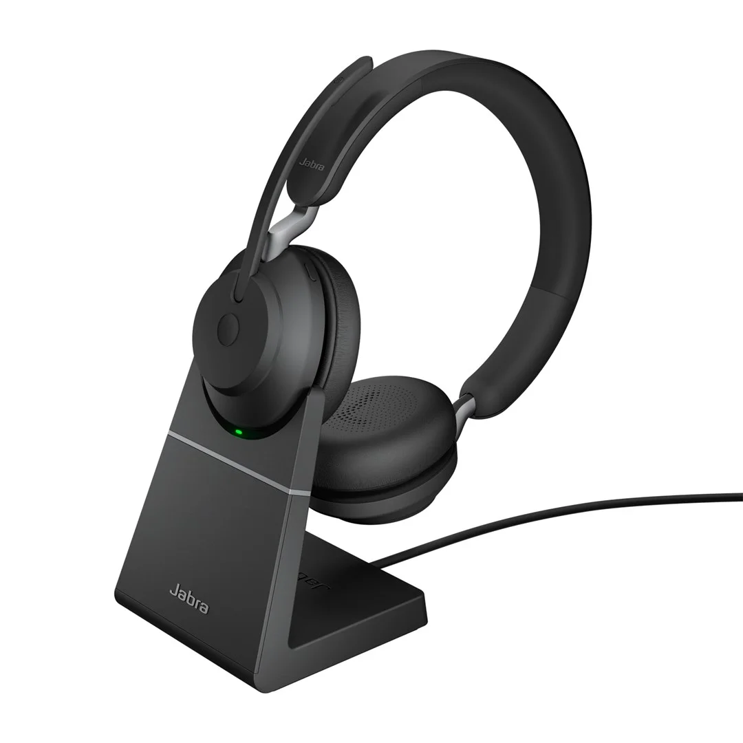 Jabra 26599-989-989 headset/headset Wireless Headband Office/Call Center USB Type-A Bluetooth Black - Image 1