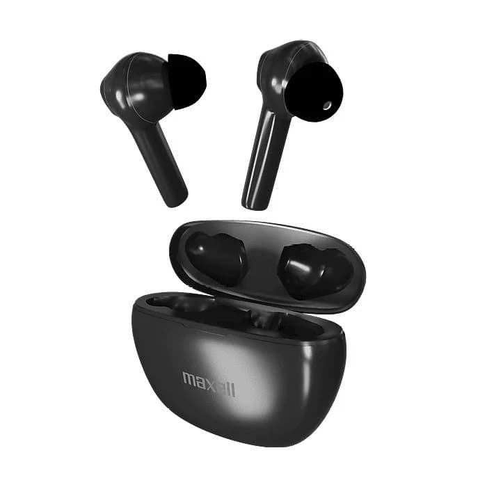 Maxell Dynamic+ wireless headphones with charging case Bluetooth black - Image 2