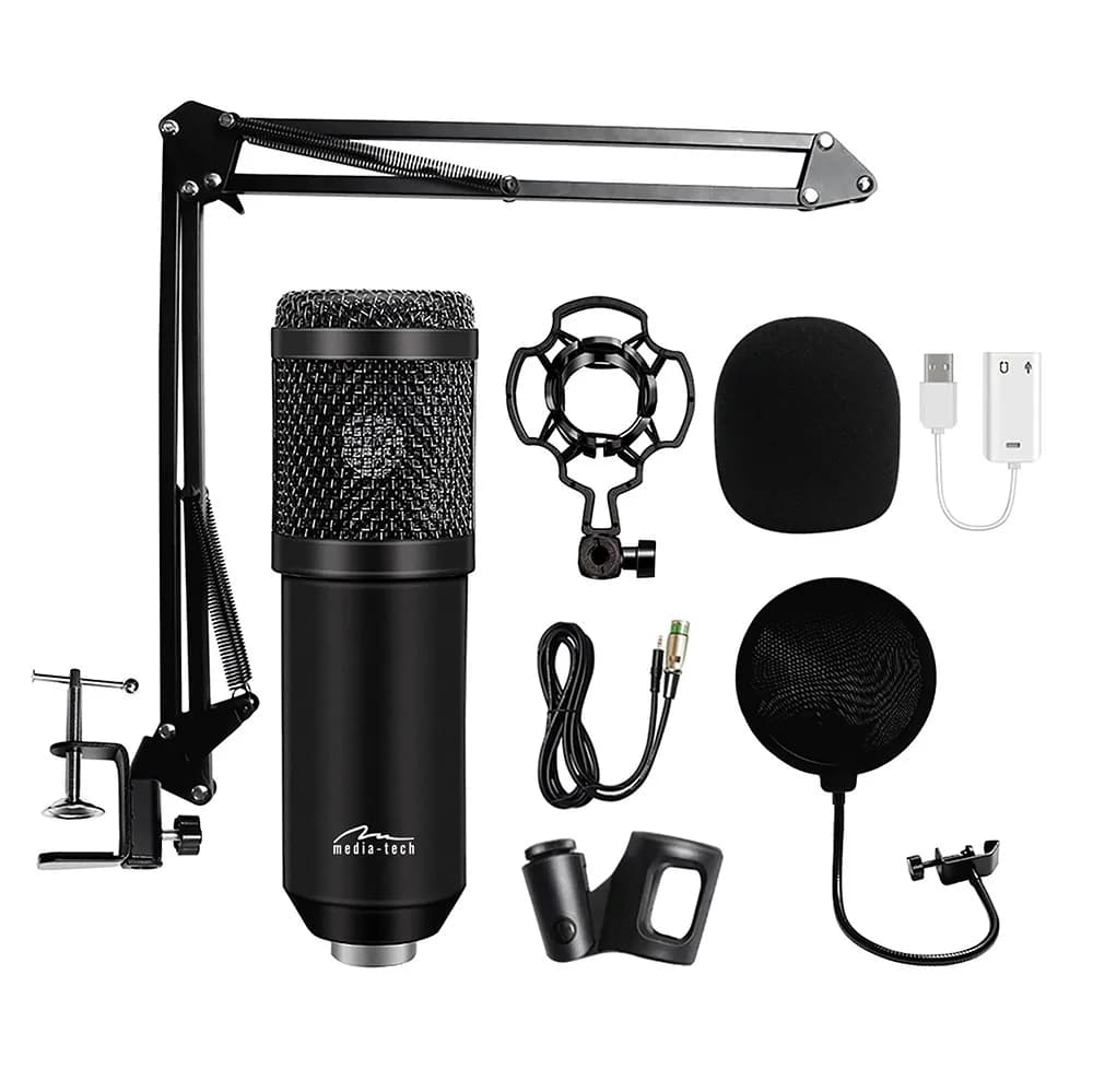 Microphone with accessories kit STUDIO AND STREAMING MICROPHONE MT397K - Image 1