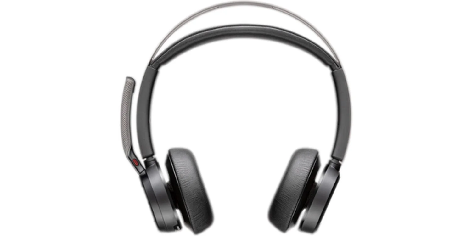 HP Poly Voyager Focus 2-M USB-C-C Headset USB-C/A Adapter Charging Stand - Image 1