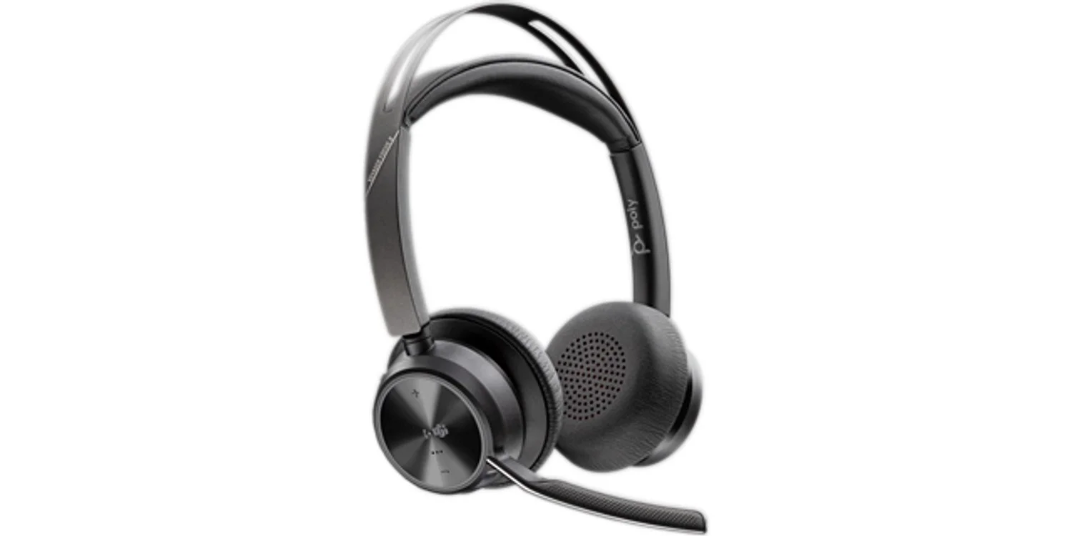 HP Poly Voyager Focus 2-M USB-C-C Headset USB-C/A Adapter Charging Stand - Image 5