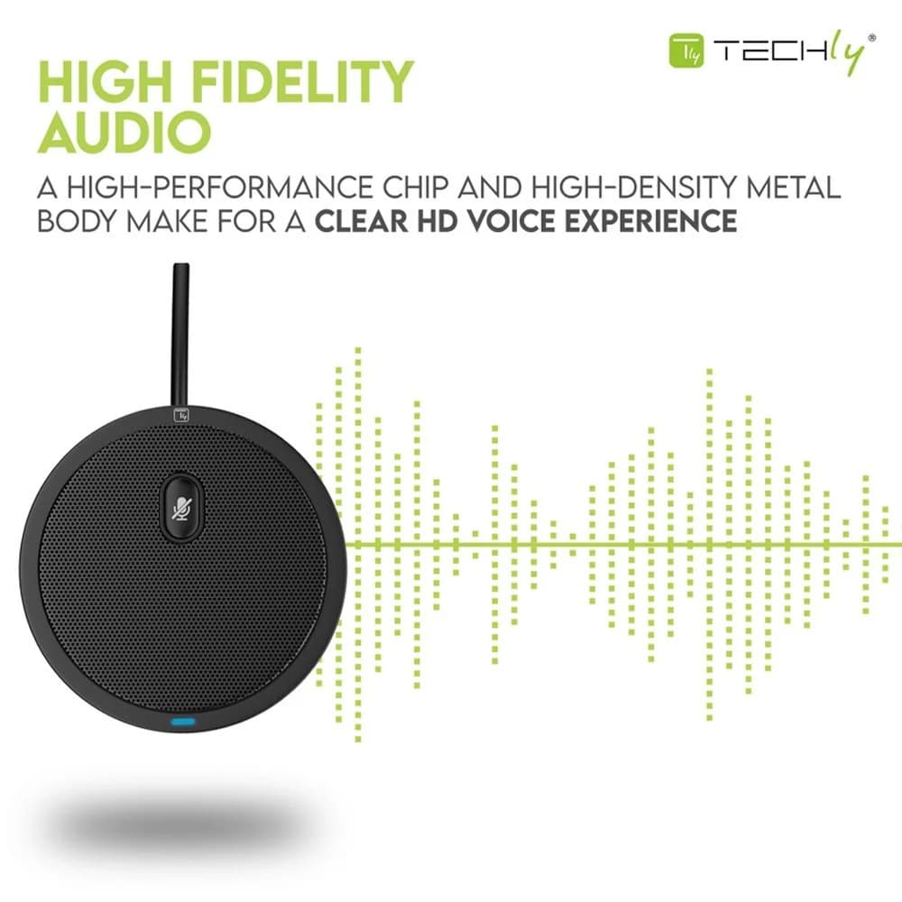 Techly ICC SH-22 microphone Black Conference microphone - Image 13