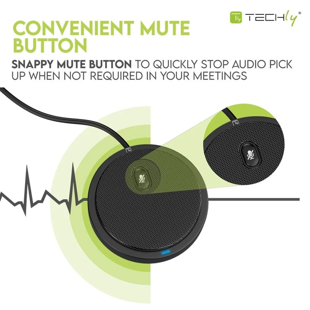 Techly ICC SH-22 microphone Black Conference microphone - Image 5