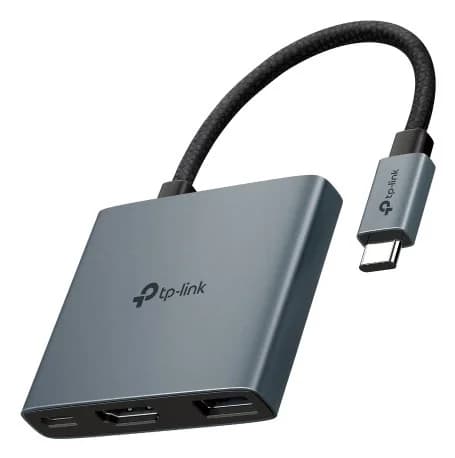 TP-Link UH3020C interface hub USB Type-C 5000 Mbit/s Grey - Image 1