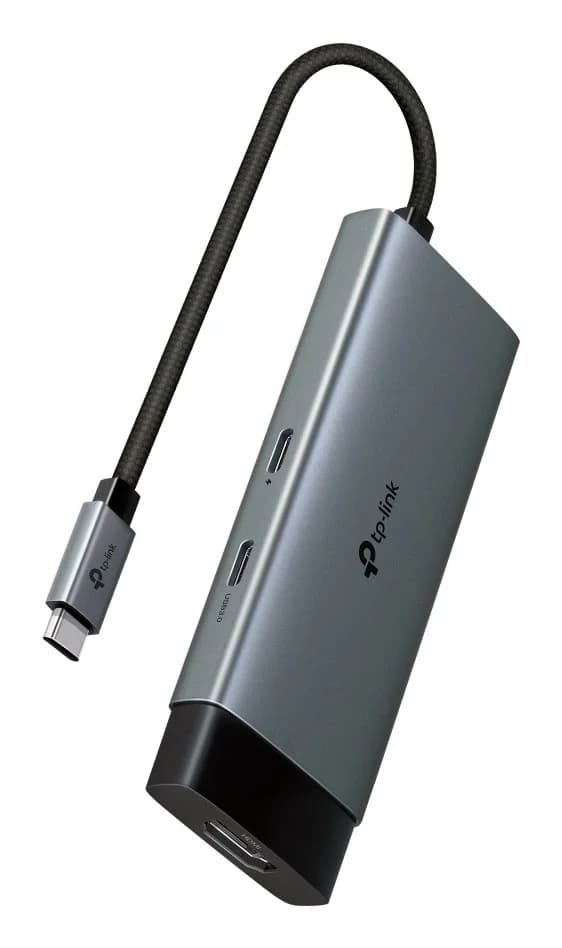 TP-Link UH5020C interface hub USB Type-C 5000 Mbit/s Grey - Image 1