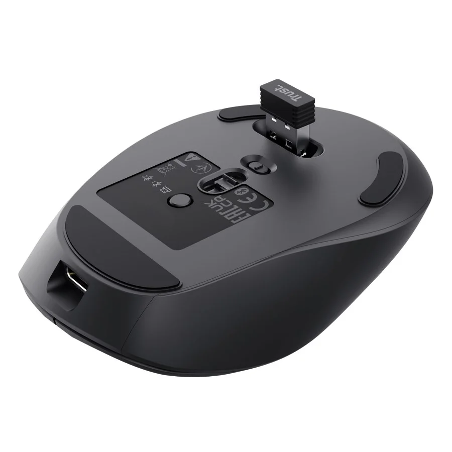 Trust Zevo mouse Universal Right-hand RF Wireless + Bluetooth Optical 4000 DPI - Image 7