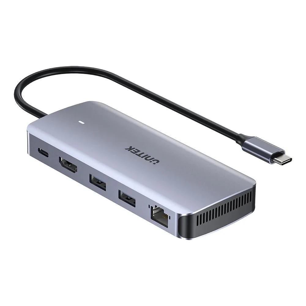 UNITEK ACTIVE HUB USB-C 10GBPS,M.2,HDMI, PD 100W - Image 1