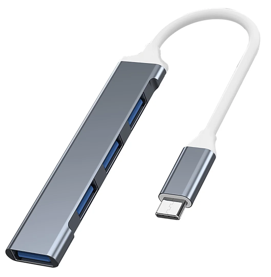 VAKOSS HUB USB-C TC-4125X 1XUSB 3.0 3XUSB 2.0 - Image 1