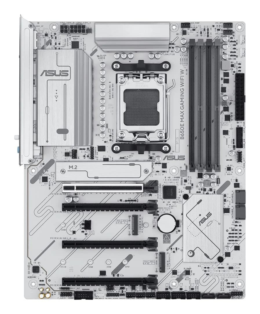 ASUS B650E MAX GAMING WIFI W AMD B650 Socket AM5 ATX - Image 2