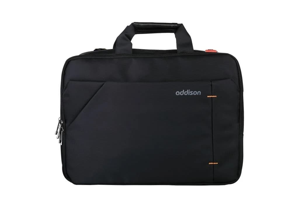 Addison 305014 notebook case 35.8 cm (14.1") Toploader bag Black - Image 1