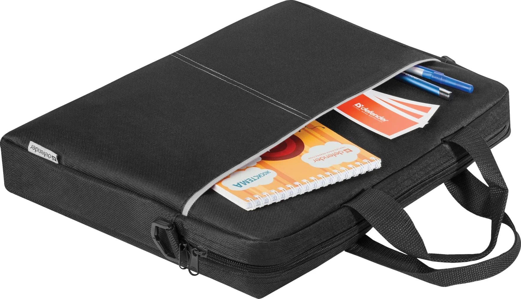 Defender Lite notebook case 39.6 cm (15.6") Black, Grey - Image 10