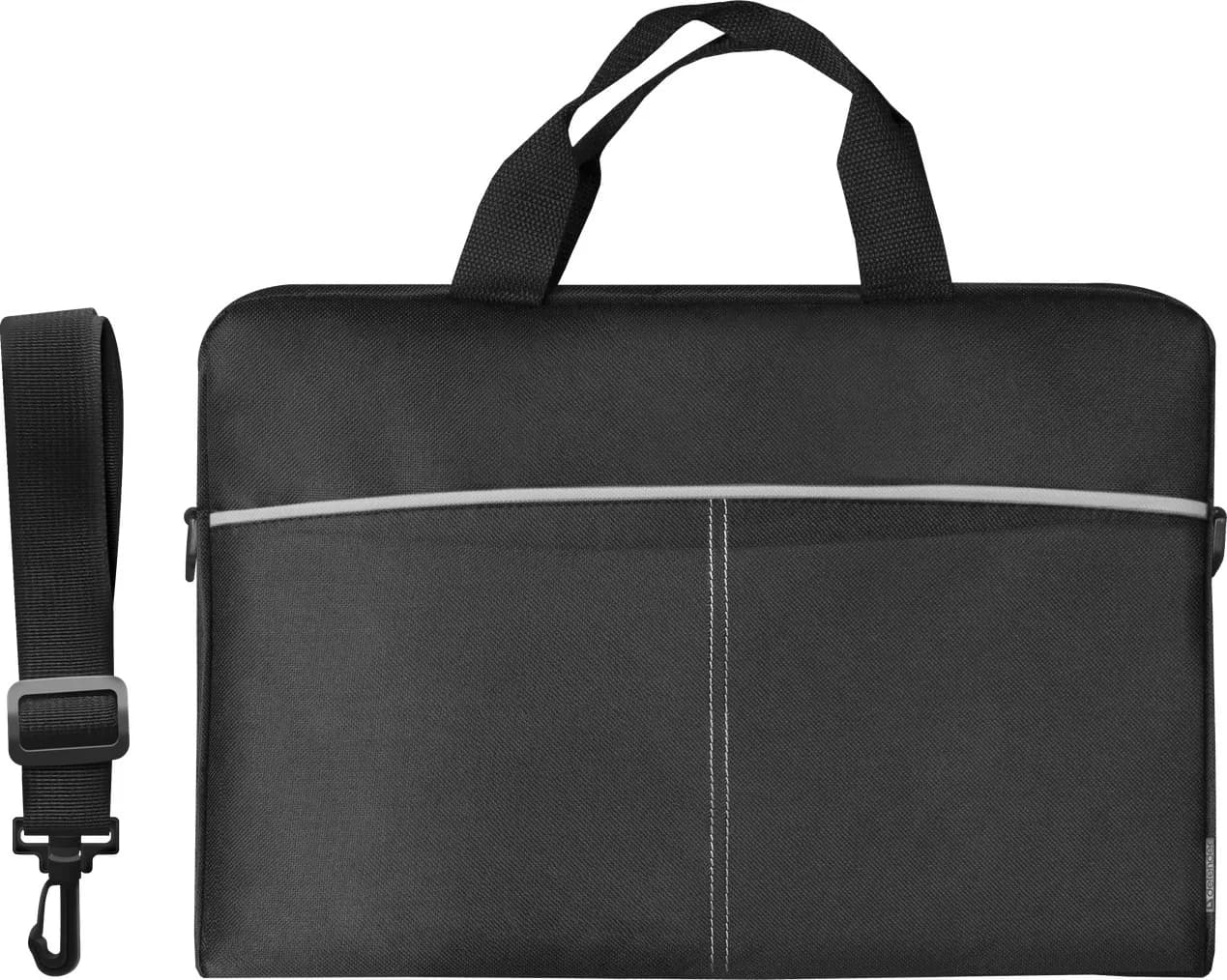 Defender Lite notebook case 39.6 cm (15.6") Black, Grey - Image 2