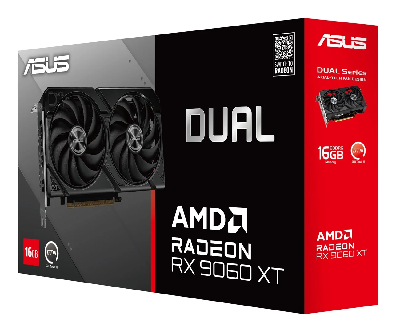 ASUS Dual -RX9060XT-16G AMD Radeon RX 9060 XT 16 GB GDDR6 - Image 8