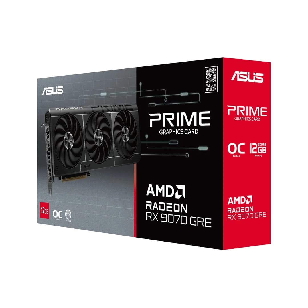 ASUS Prime -RX9070GRE-O12G AMD Radeon RX 9070 GRE 12 GB GDDR6 - Image 13
