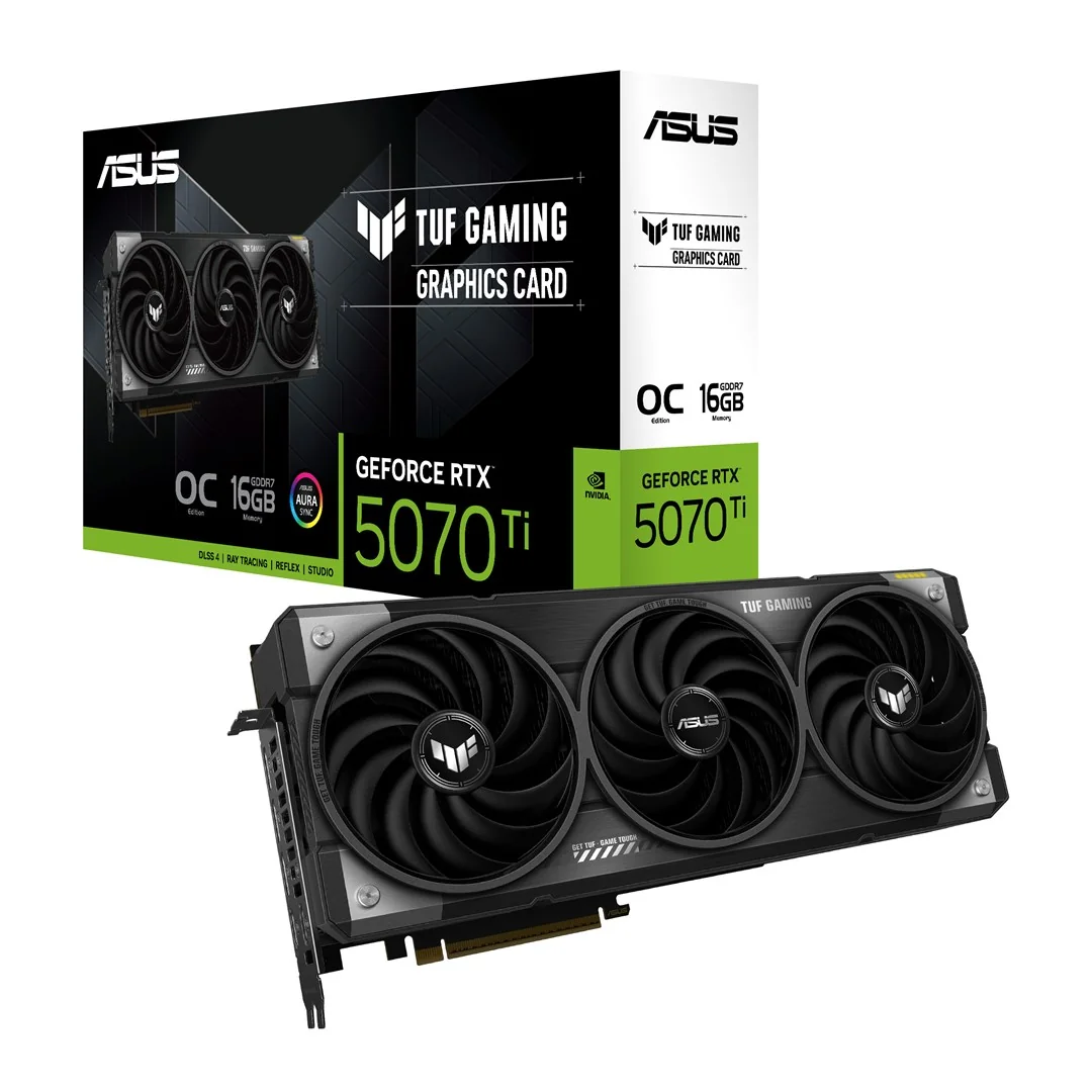 ASUS TUF Gaming TUF-RTX5070TI-O16G-GAMING NVIDIA GeForce RTX 5070 Ti 16 GB GDDR7 - Image 4