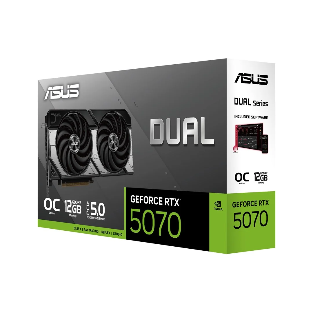 ASUS Dual NVIDIA GeForce RTX 5070 OC 12 GB graphics card - Image 15