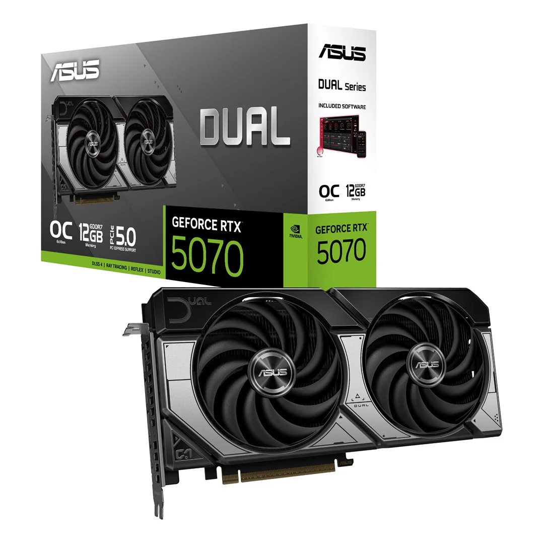 ASUS Dual NVIDIA GeForce RTX 5070 OC 12 GB graphics card - Image 16