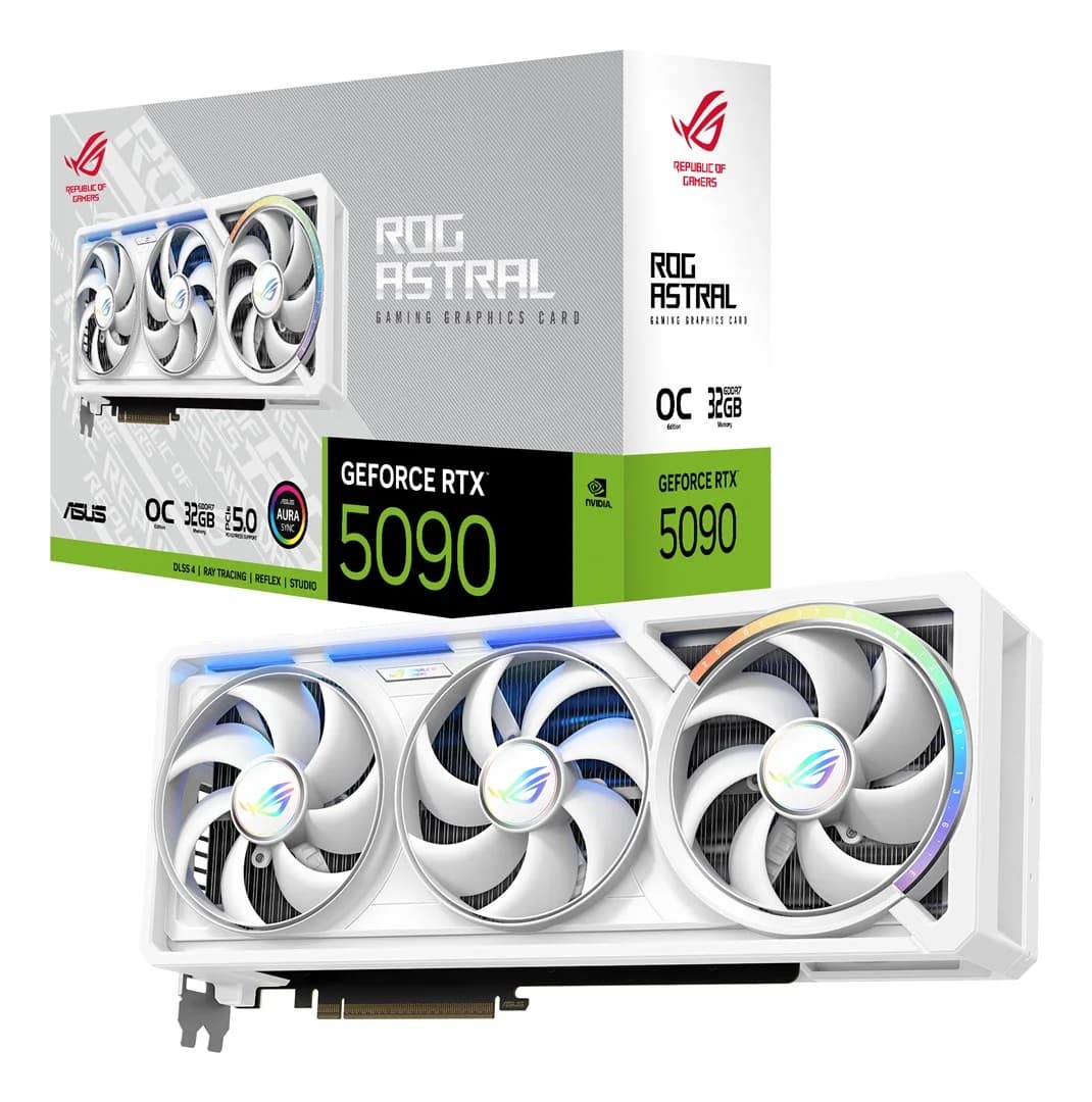 ASUS ROG Astral - -RTX5090-O32G-WHITE NVIDIA GeForce RTX 5090 32 GB GDDR7 - Image 14