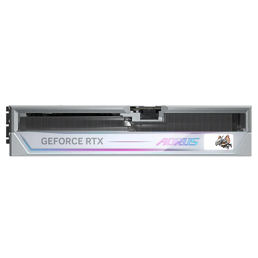 GIGABYTE AORUS GeForce RTX 5090 MASTER ICE 32G Graphics Card - 32GB GDDR7, 512bit, PCI-E 5.0, 2655MHz Core Clock, 3 x DP 2.1a, 1 x HDMI 2.1b, NVIDIA DLSS 4, GV-N5090AORUSM ICE-32GD - Image 2