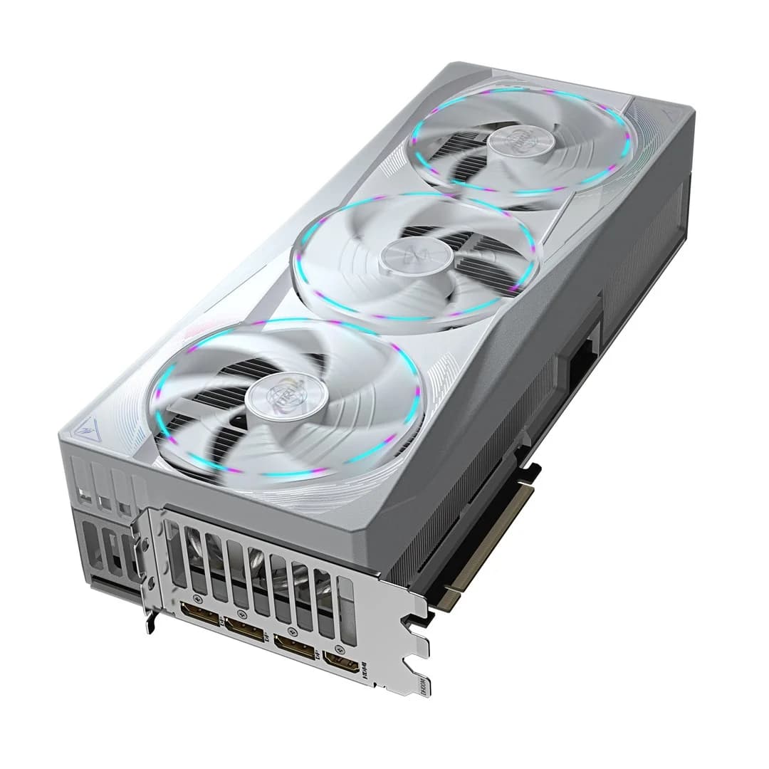 GIGABYTE AORUS GeForce RTX 5090 MASTER ICE 32G Graphics Card - 32GB GDDR7, 512bit, PCI-E 5.0, 2655MHz Core Clock, 3 x DP 2.1a, 1 x HDMI 2.1b, NVIDIA DLSS 4, GV-N5090AORUSM ICE-32GD - Image 6