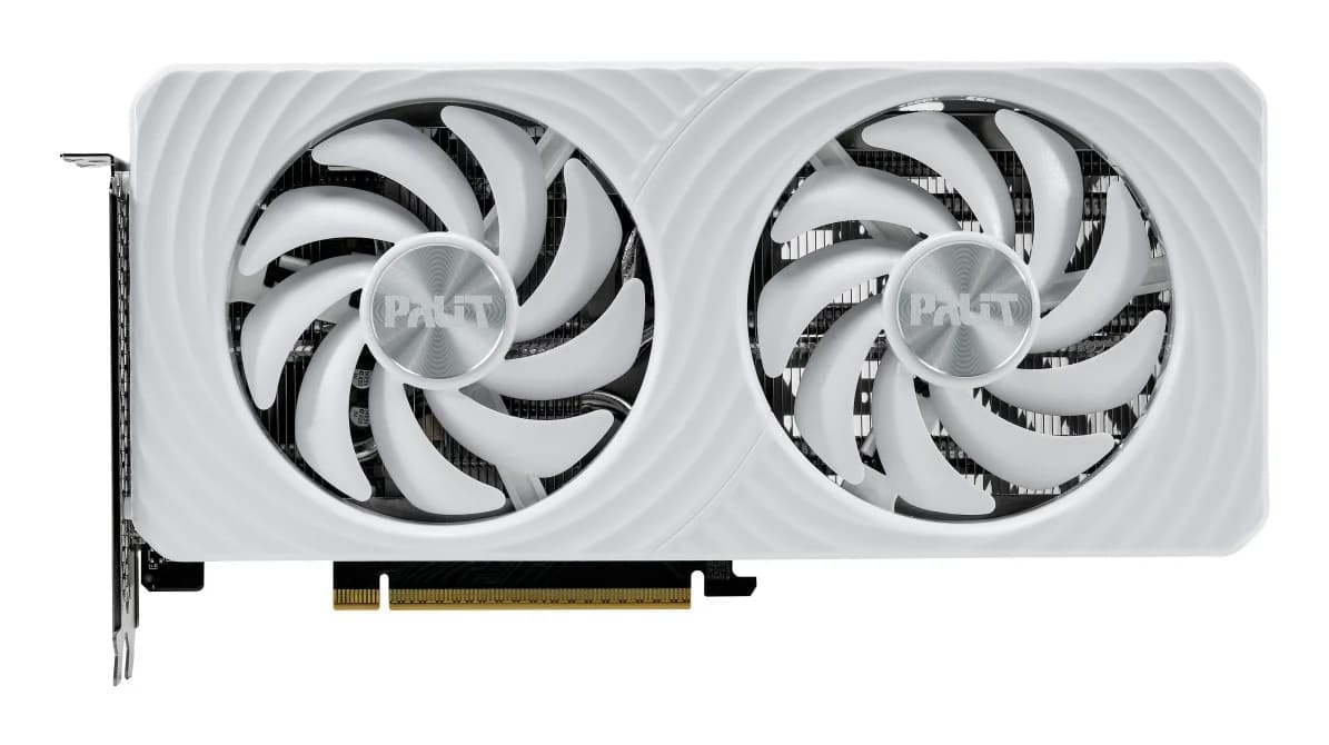 Palit GeForce RTX 5060 White OC NVIDIA 8 GB GDDR7 - Image 1