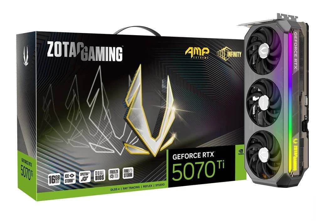 Zotac GAMING GeForce RTX 5070 Ti AMP Extreme INFINITY NVIDIA 16 GB GDDR7 - Image 8