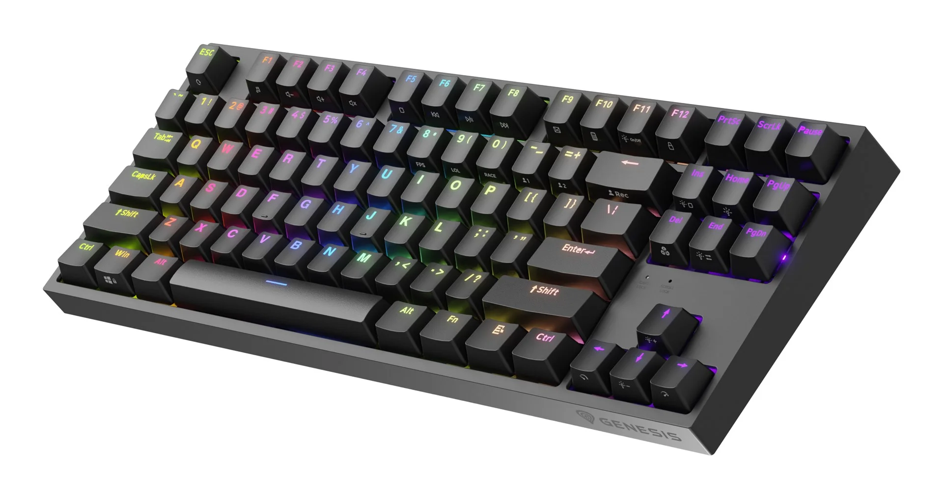 GENESIS Thor 404 TKL keyboard Gaming USB QWERTY US English Black - Image 10