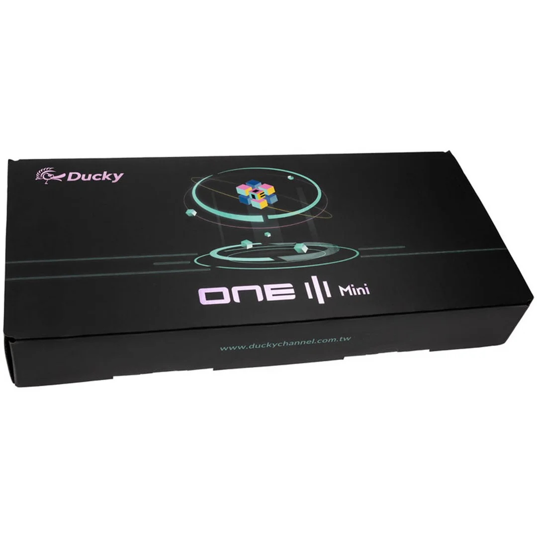 Ducky One 3 Yellow Mini Gaming Tastatur RGB LED - MX-Clear US keyboard USB US English - Image 10