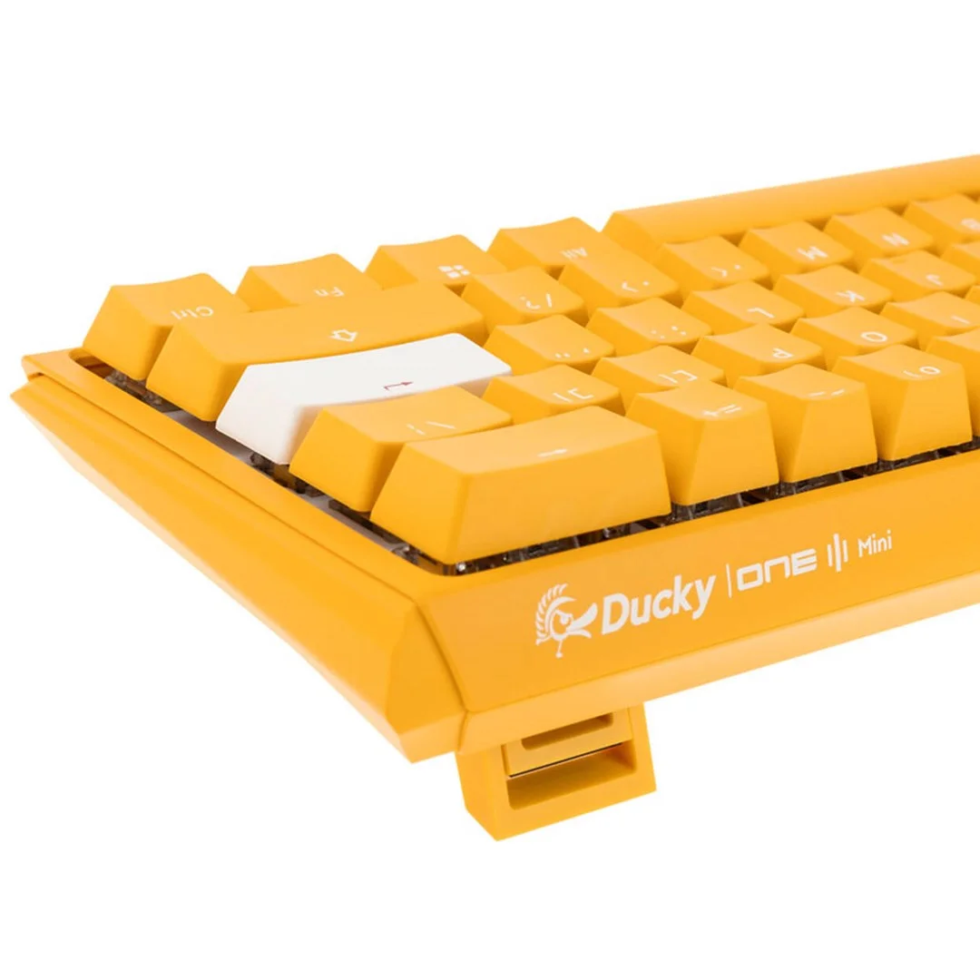 Ducky One 3 Yellow Mini Gaming Tastatur RGB LED - MX-Clear US keyboard USB US English - Image 6