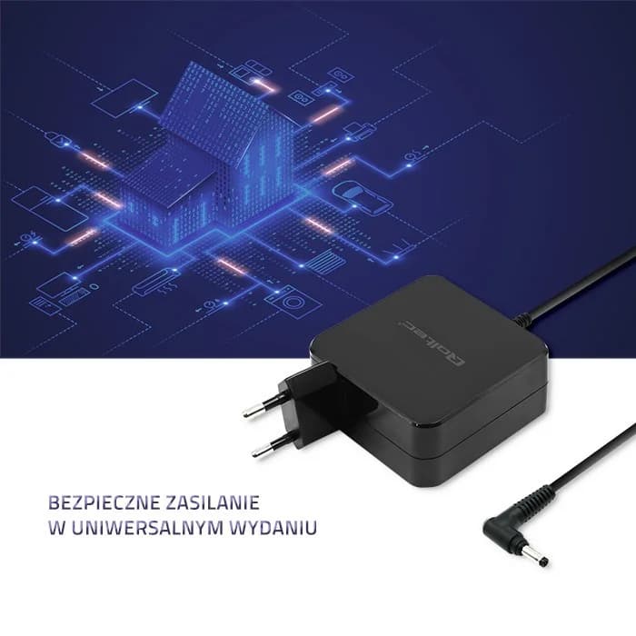 Qoltec 51751 Power adapter for Huawei 65W | 19V |3.42A | 4.0*1.7 - Image 8