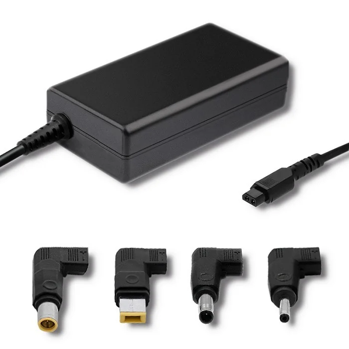 Qoltec 51761 Power adapter designed for Lenovo | 65W | 4 plugs | +power cable - Image 1